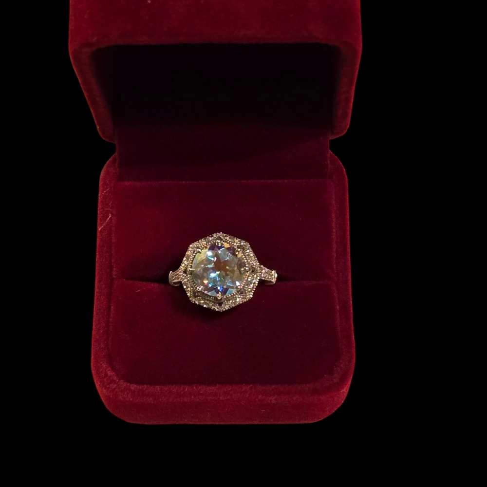 BBJ. Cyberlite .925 Sterling Silver Ring.